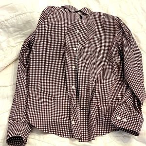 Large nautica mens button down